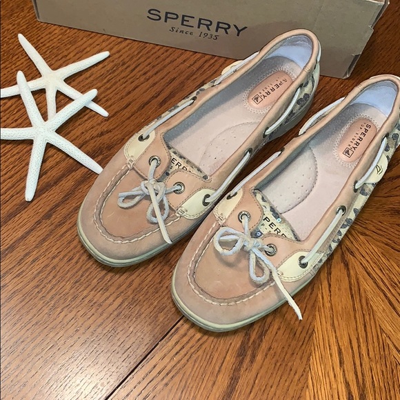 Sperry Shoes - SPERRY TOPSIDER Leopard Print 8.5 Womens Boat Shoe